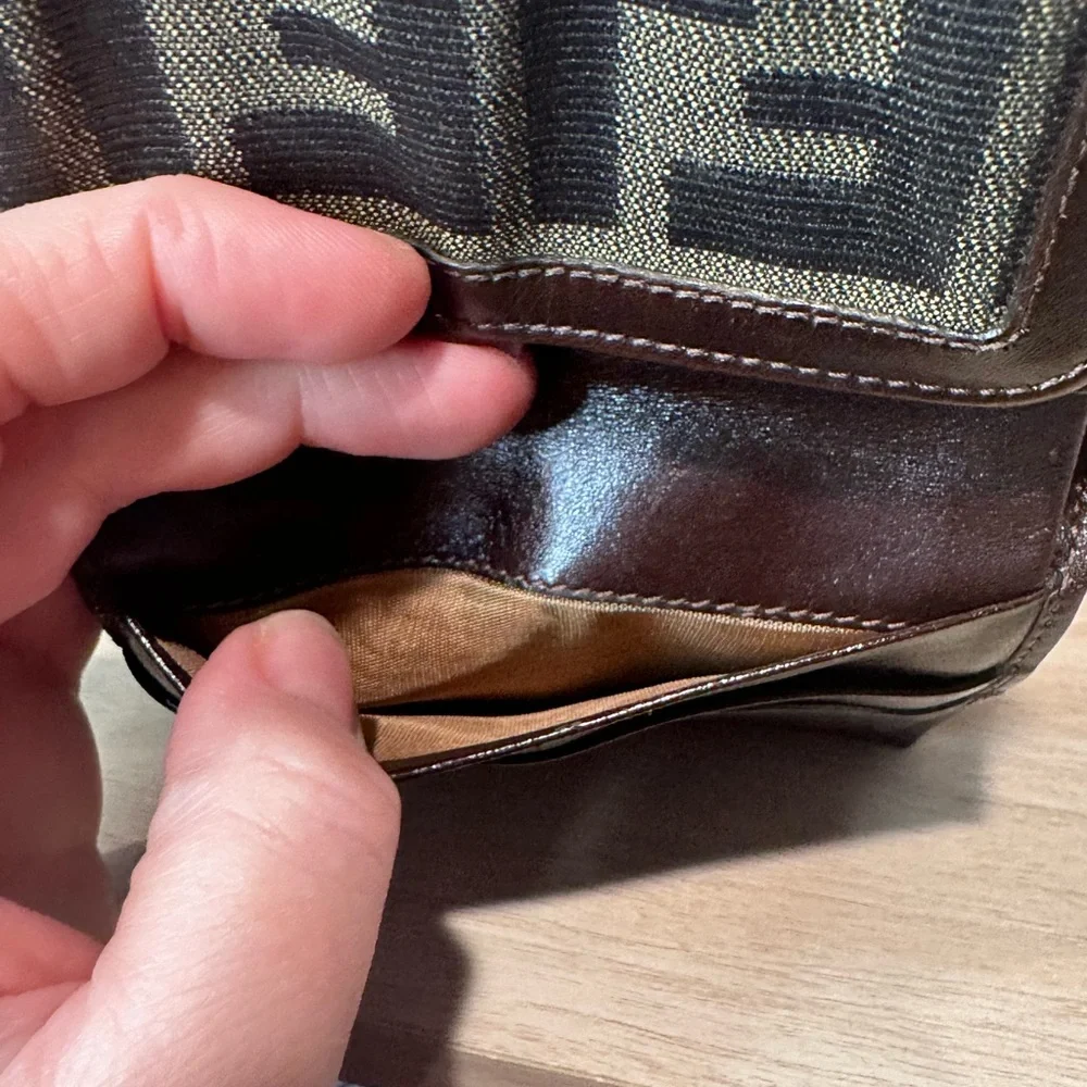 FENDI Zucca Trifold Small WALLET